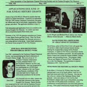 GHN - Joint Newsletter of GCHS/JDCM Vol. XX, No. 2, May, 1997