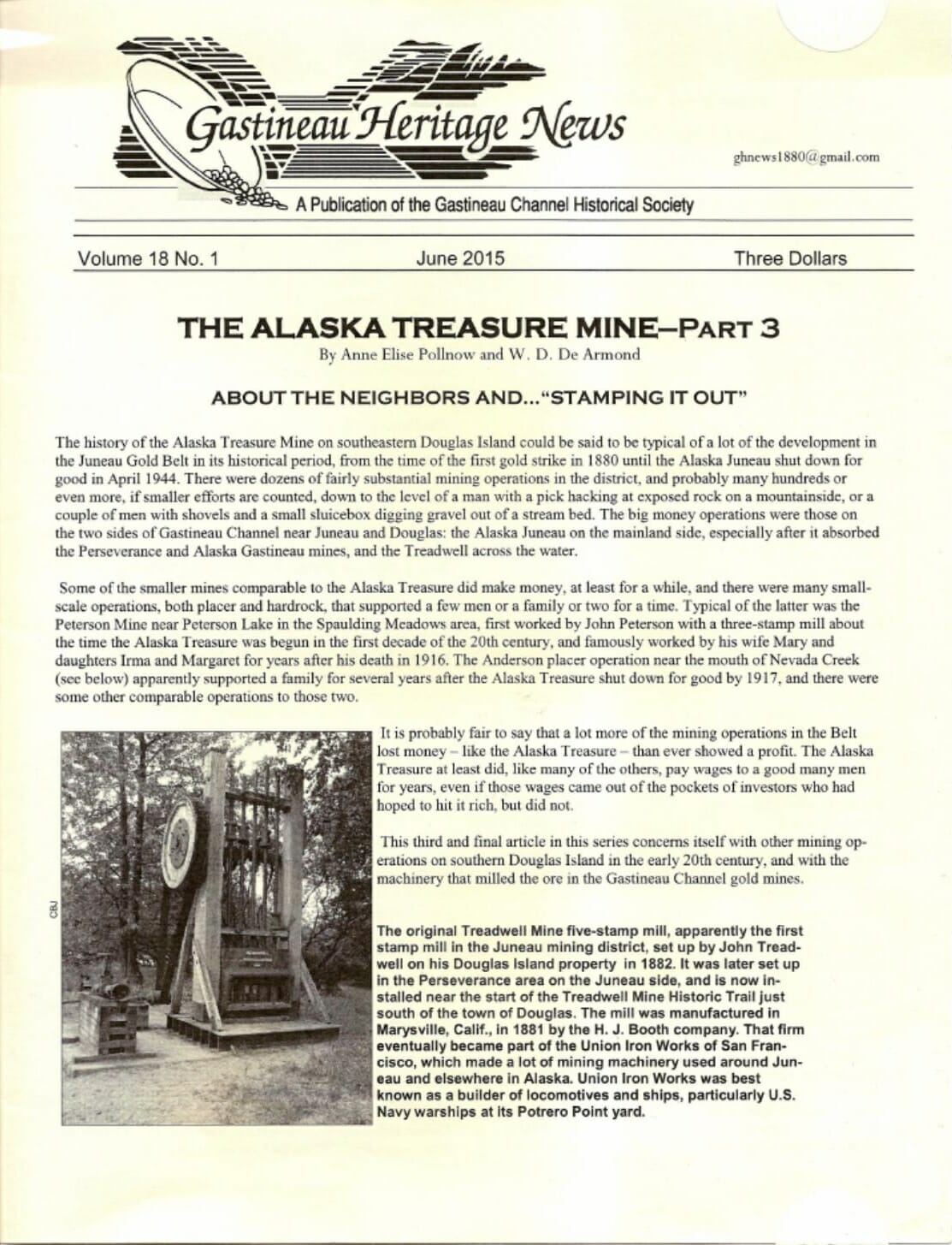 GHN Vol. 18, No. 1 June 2015